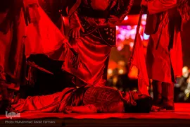 تعزیه «سوگ آزادگی» در بوستان آب و آتش