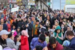 تجمع بزرگ منتظران ظهور هم‌زمان با شب نیمه‌شعبان در ملایر