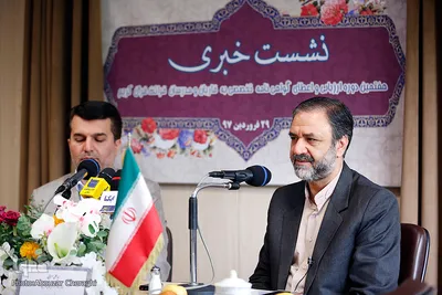  سیدعلی سرابی، قائم مقام شورای عالی قرآن و محمدتقی میرزاجانی معاون اجرایی شورای عالی قرآن