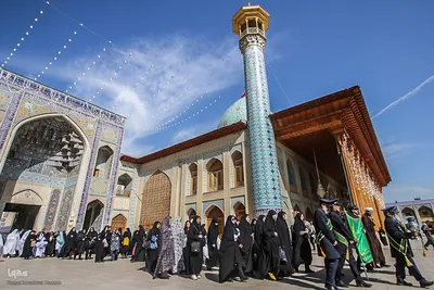 آیین تجدید میثاق با امامزاده احمدبن موسی الکاظم شاهچراغ