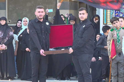 Muharram Mourning Flags Raised in Lebanon’s Baalbek