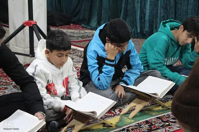 محفل انس با قرآن به یاد شهدای اقتدار در ملایر ‎