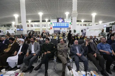 بدرقه نخستین گروه از زائران حج عمره در سال ۱۴۰۳