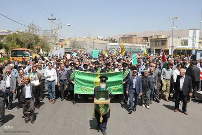 راهپیمایی روز قدس در شیراز