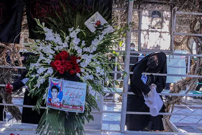 مراسم تشییع و تدفین پاسدار شهید «فیض‌الله کنعانی حقیقی» در شیراز‎‎