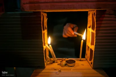  عزاداری شب شام غریبان در شهر ری
