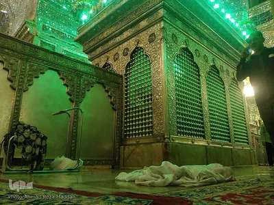 حرم شاهچراغ بعد از عملیات تروریستی