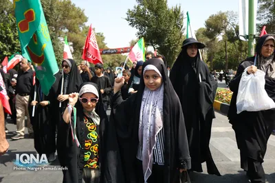 پیاده‌روی جاماندگان اربعین در اصفهان