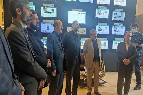 Pembukaan ensiklopedia talian IQNA dengan kehadiran ketua Akademik - Universiti Jihad di pameran Al-Quran, Tehran