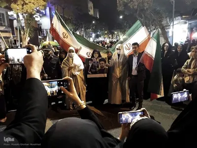 تجمع شبانه حمایت از مدافعان وطن و جشن مهر ماندگار ویژه ازدواج زوجین جانفدا در اهر