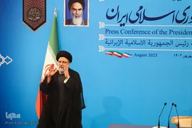 نشست خبری رئیس جمهور