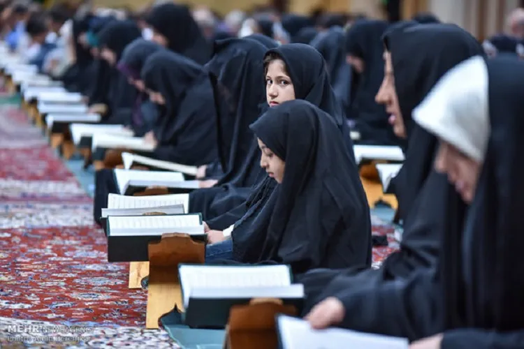 برگزاری همایش دانش‌آموزان حافظ جزء سی در کرمانشاه