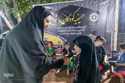 برپایی حسینیه کودکان عاشورایی در ارومیه‎