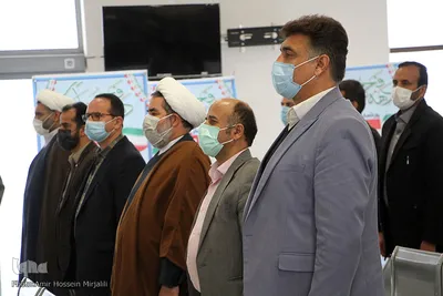 آيين استقبال نمادين از ورود تاريخي امام(ره) در فرودگاه شهيد صدوقي يزد‎‎