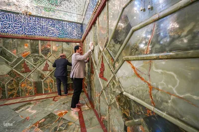 حرم مطهر علوی در آستانهٔ میلاد مولود کعبه
