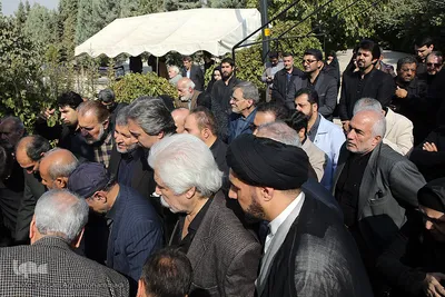 مراسم تدفین پیکر مرحوم استاد «محمد تقی مروت» در قطعه نام آوران بهشت زهرا