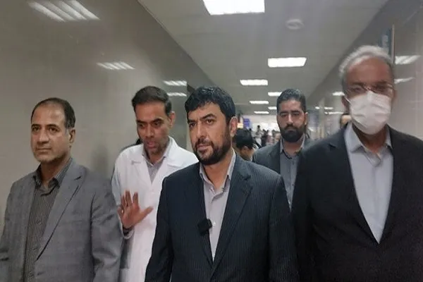 عیادت استاندار سیستان‌و‌بلوچستان از مجروحین حادثه زاهدان