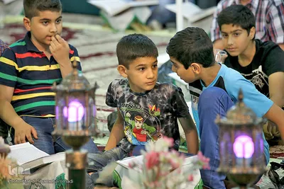  آیین جزء خواني قرآن کریم عربهای مقیم دولت آباد ری