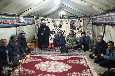 عزاداری حضرت اباعبدالله الحسین(ع) در مناطق عشایری شهرستان اهر