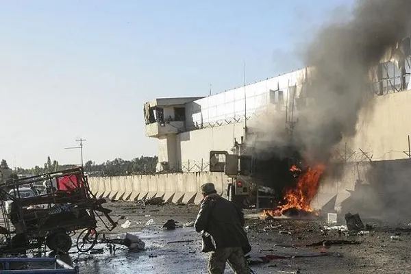 انفجار بمب در فرودگاه «بگرام» افغانستان