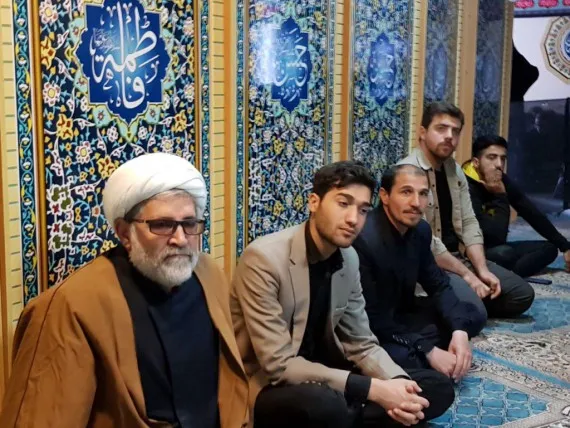 دانشگاهیان پیام نور اردبیل در سوگ ثامن‌الحجج + تصاویر