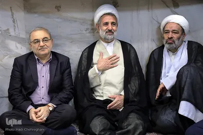 مراسم ترحیم شهید حجت الاسلام تقوی در قم