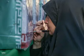 تشییع 280 شهید گمنام همزمان با سالروز شهادت حضرت زهرا در کشور