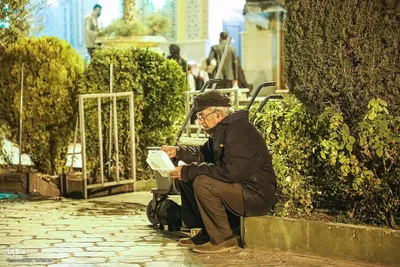 چایخانه حضرتی و توزیع غذا