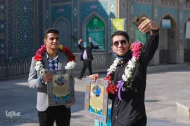 در حاشیه مراسم تجلیل از حافظان مرکز آموزش قرآن آستان مقدس حضرت عبدالعظیم حسنی(ع) 

