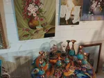 افتتاحیه نمایشگاه گروهی آثار هنرهای تجسمی "حلقه هنرمندان" در اهر