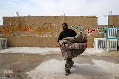 آماده‌سازی مواکب در مرز چذابه