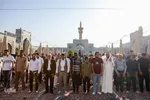 نماز عید قربان در حرم مطهر رضوی
