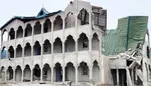 France : l'effondrement de la mosquée Salam en reconstruction à Man