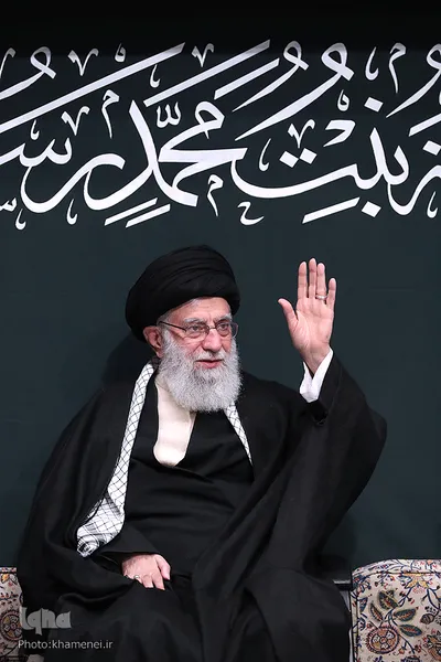عزاداری شام شهادت حضرت فاطمه زهرا (س) در حسینیه امام خمینی(ره)