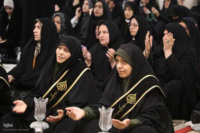 مراسم عزاداری شب شهادت حضرت شاهچراغ(ع)