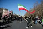تشییع و خاکسپاری پیکر ۲ شهید گمنام دفاع مقدس در مشهد
