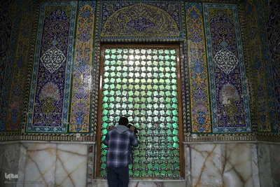 حرم امیرالمومنین علی(ع) در شب ولادت آن حضرت