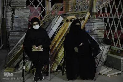 مراسم عزاداری شب ششم محرم در مسجد حضرت ولیعصر(عج) تبریز