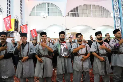 مراسم شام غریبان رهبر شهید انقلاب در اهر