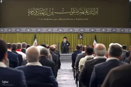 دیدار دست‌اندرکاران دومین کنگره ۲۴ هزار شهید استان خوزستان بار هبر معظم انقلاب