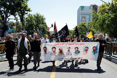راهپیمایی روز قدس در تهران