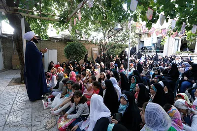 دختران بانشاط موسسه قرآنی بقیه الله قزوین