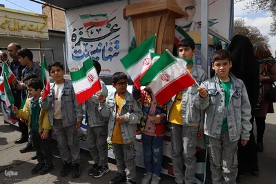حضور پرشور مردم شهرستان اهر در راهپیمایی روز جهانی قدس