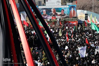 تشییع پیکر مطهر شهید سپهبد سلیمانی در کرمان
