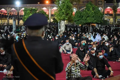 مراسم گرامیداشت شهدای هشت شهریور در حرم شاهچراغ(ع)