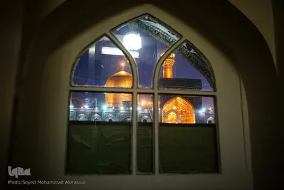 چراغانی حرم مطهر رضوی در شامگاه عید غدیر