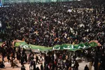 مسجد مقدس جمکران در شب نیمه شعبان