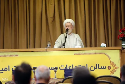 مراسم ختم مادر همسر علی منتظری رئیس جهاددانشگاهی