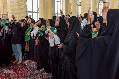 همایش شیرخوارگان حسینی در مصلی کرج‎