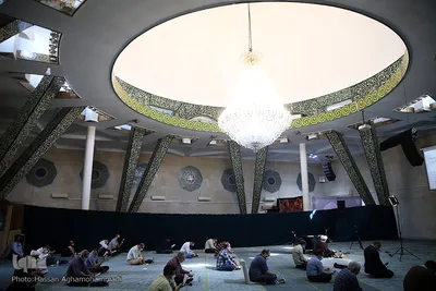 مراسم معنوی قرائت دعای «عرفه» در دانشگاه تهران